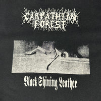 カルパティアフォレスト 1999 ブラックシャイニングレザー ヴィンテージTシャツ