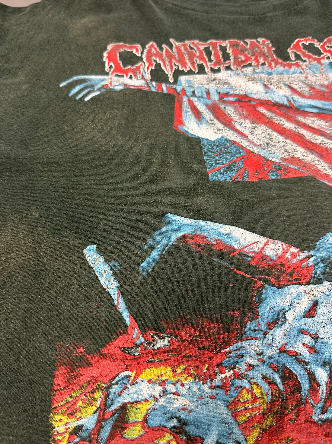 カンニバル・コープス 1993 フル・オブ・ヘイト イースター・フェスティバル ヴィンテージ Tシャツ