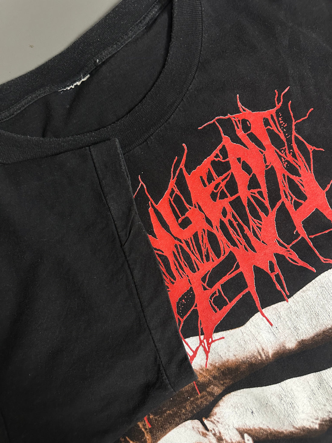 1990年代ヴィンテージ「神よ、あなたの魂に毒を盛る」Tシャツ