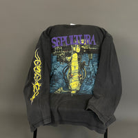 Vintage 1993 Sepultura Chaos A.D. Longsleeve