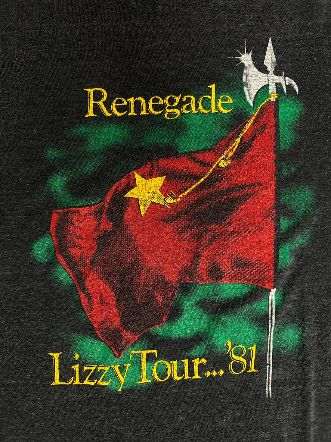 シン・リジィ 1981 レネゲード ヴィンテージ Tシャツ