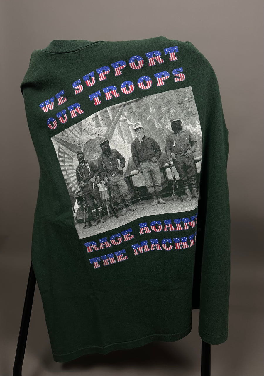 レイジ・アゲインスト・ザ・マシーン 1990年代 サポート・トゥループス ヴィンテージTシャツ