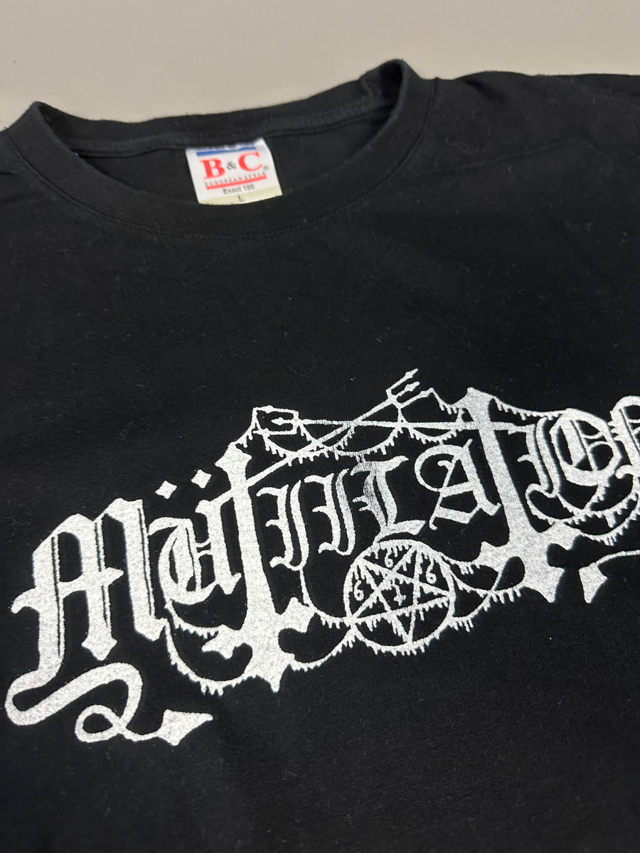 2000年代ヴィンテージ ミューティレーション ブラックメタル Tシャツ
