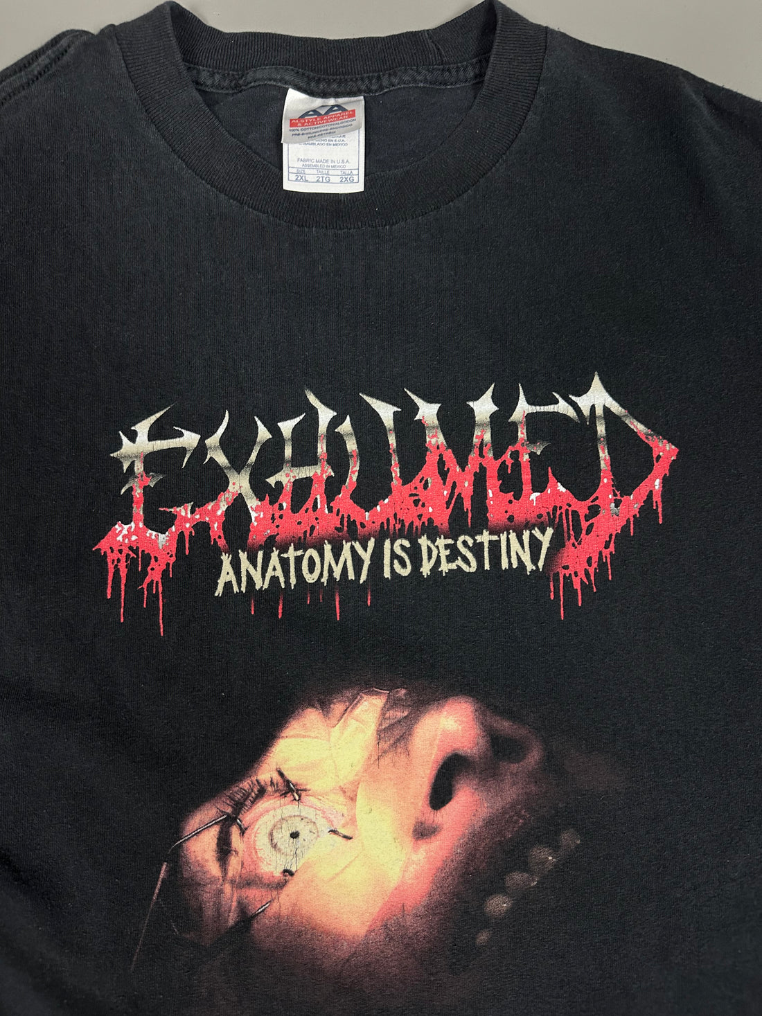 Vintage 2003 Exhumed Anatomy Is Destiny Longsleeve