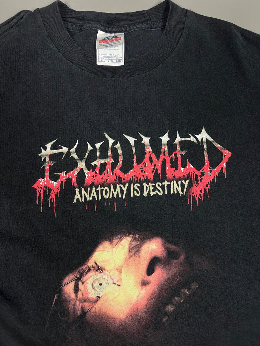 Vintage 2003 Exhumed Anatomy Is Destiny Longsleeve