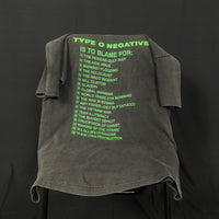 ヴィンテージ 1993 タイプ O ネガティブ ブラッディ キッス Tシャツ
