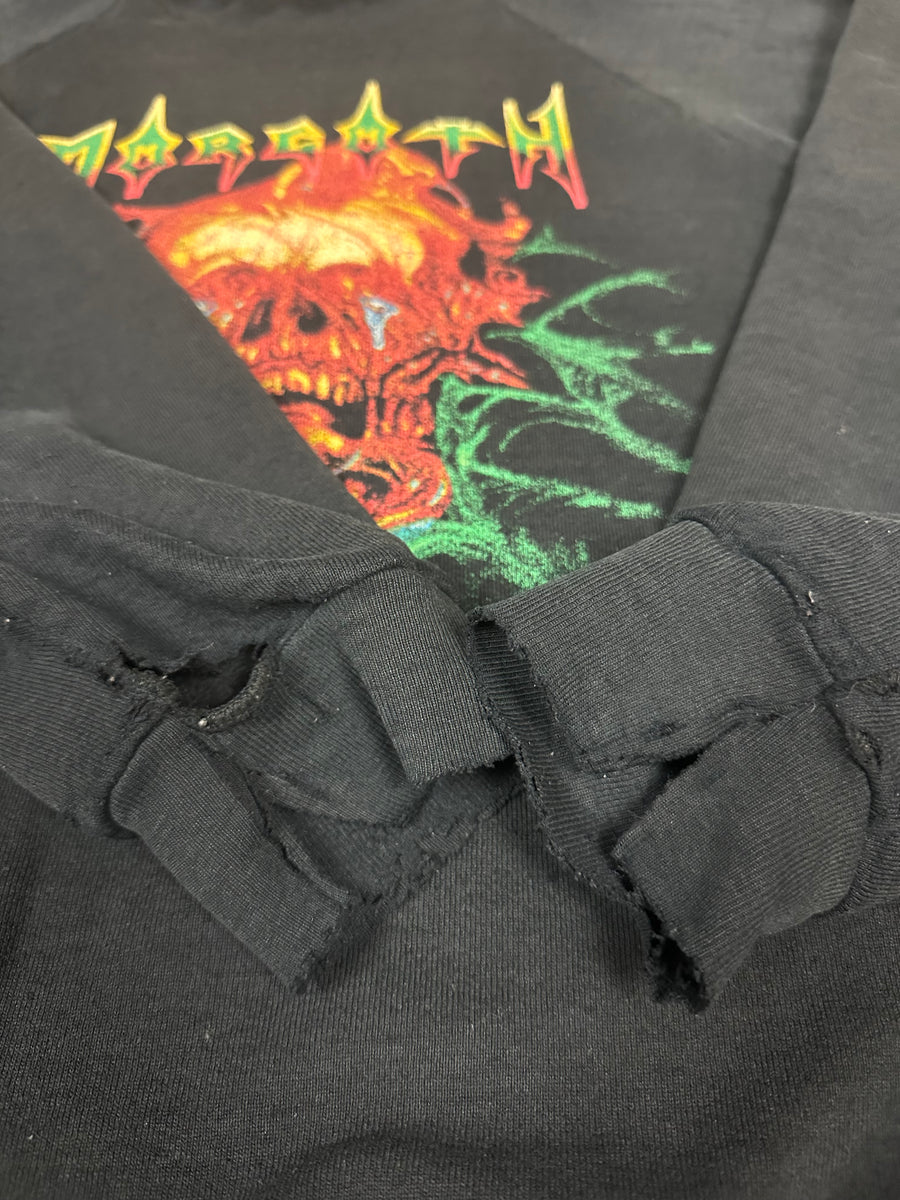 Vintage 1990 Morgoth Gore And Agony Over Europe Sweater