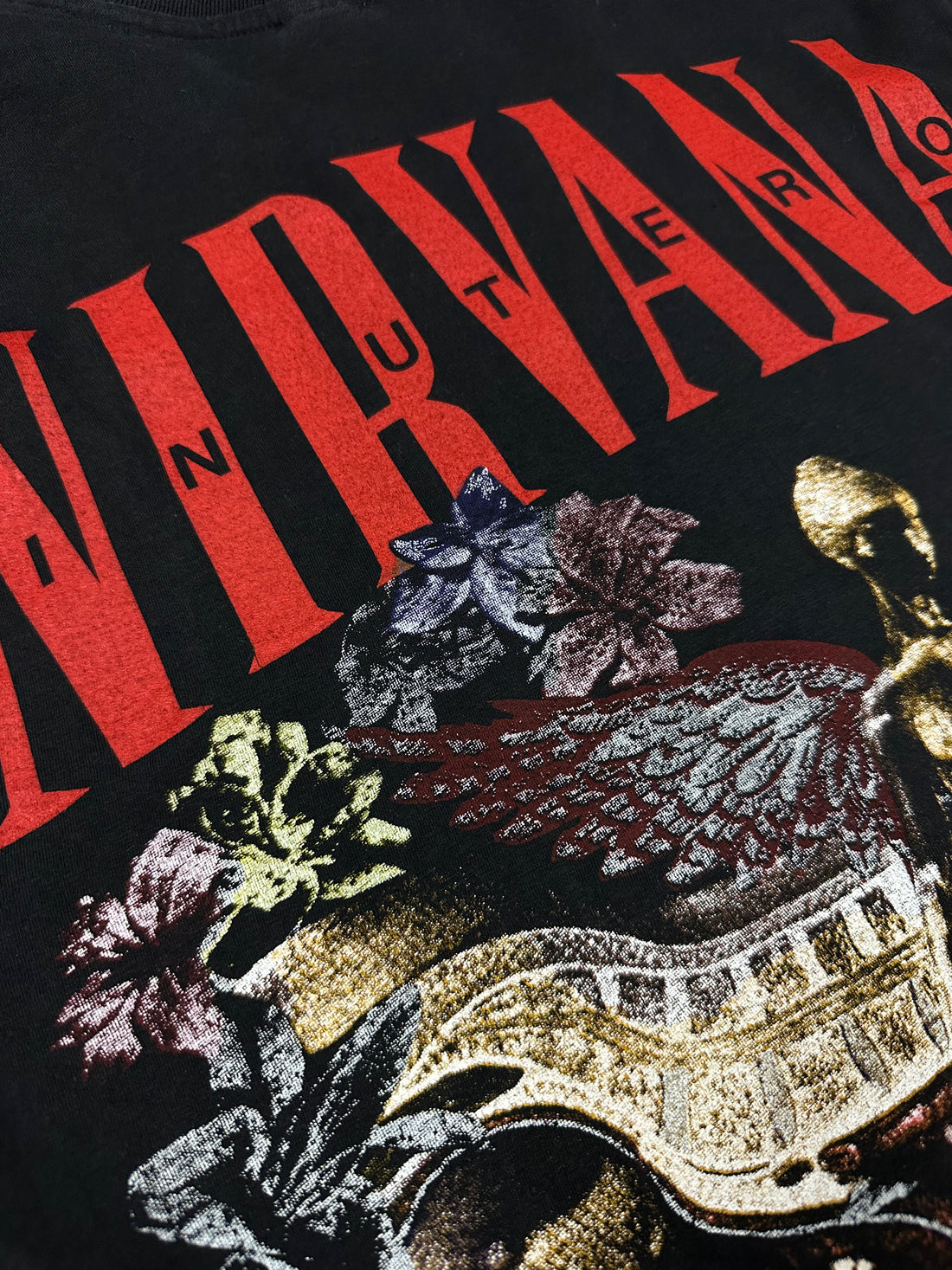 ニルヴァーナ 1995 イン・ユーテロ / ネヴァーマインド ヴィンテージ Tシャツ