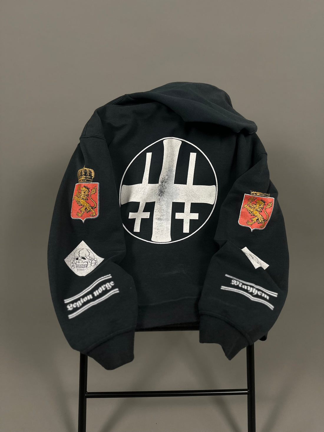 Vintage 1997 Mayhem Legion Norge Sweatshirt Zipper