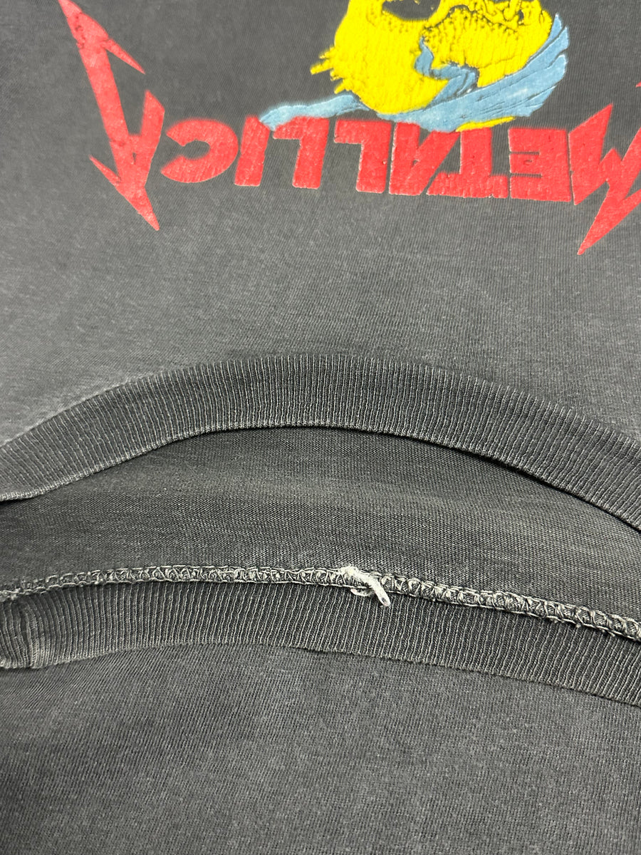 メタリカ 1980年代 ドリス ヴィンテージ バンド Tシャツ
