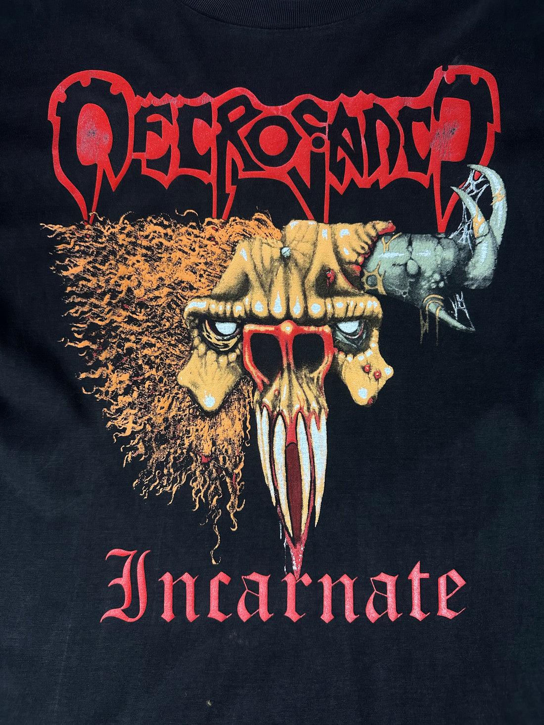 1992年ヴィンテージ ネクロサンクト インカーネイト Tシャツ