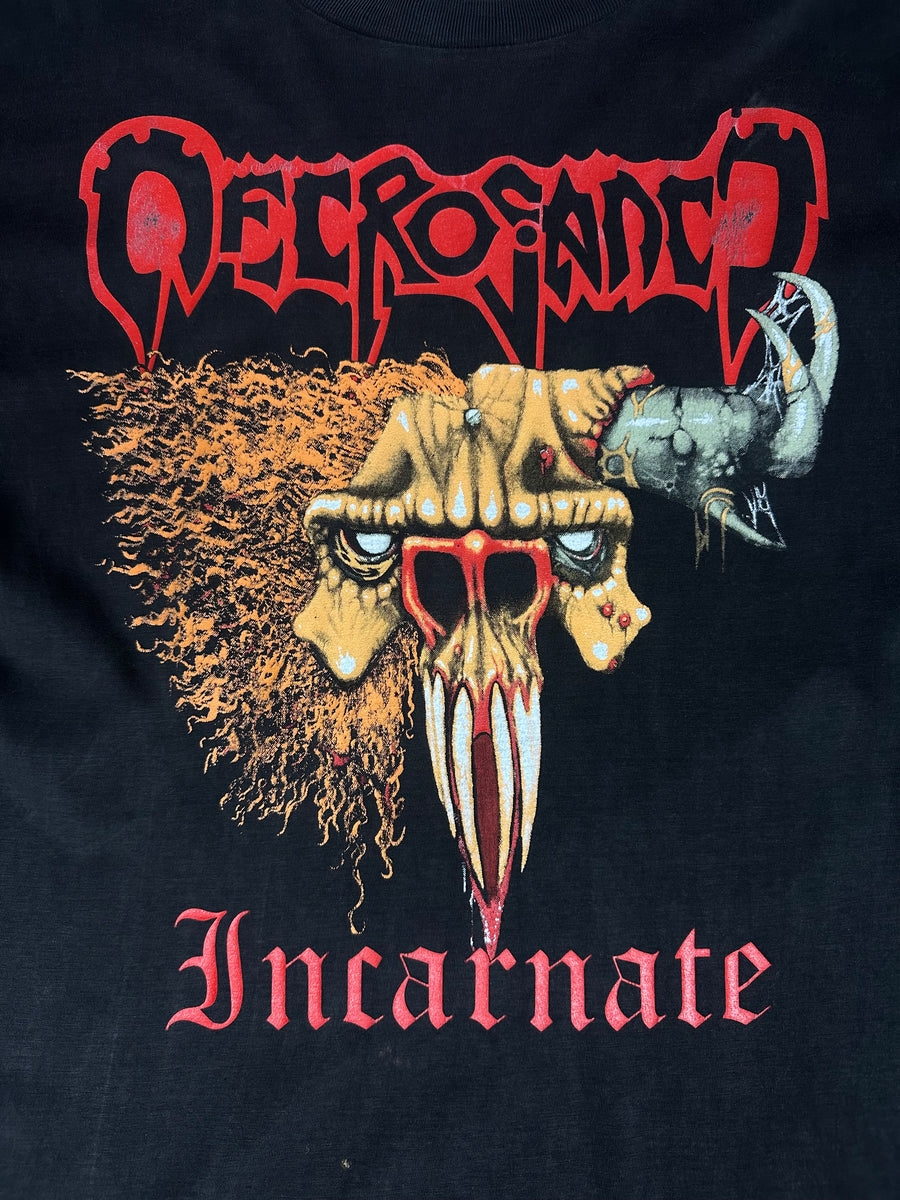 1992年ヴィンテージ ネクロサンクト インカーネイト Tシャツ