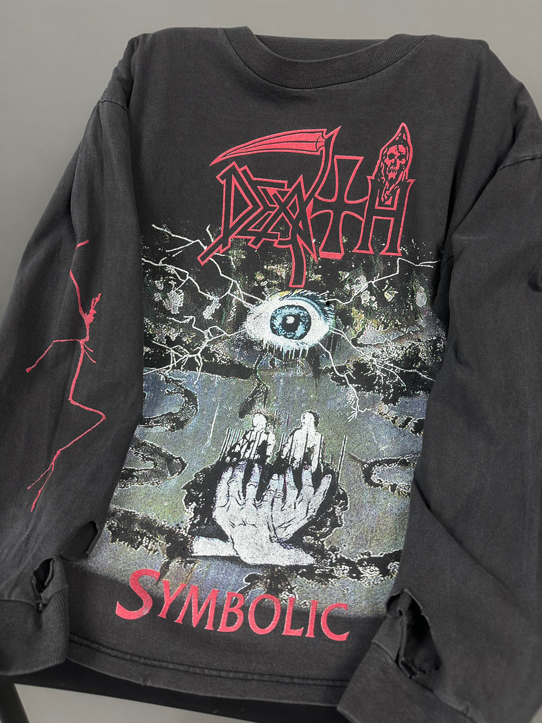 ヴィンテージ 1995 Death Symbolic Tour ロングスリーブ