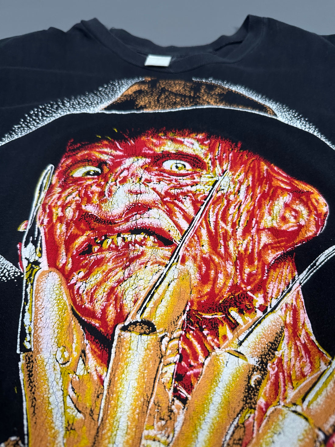 Vintage 1980s Freddy Krueger Horror T-Shirt