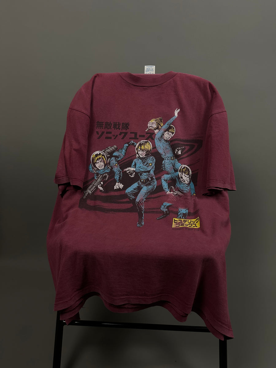 ソニック・ユース 1990 ヴィンテージ 日本ツアー Tシャツ