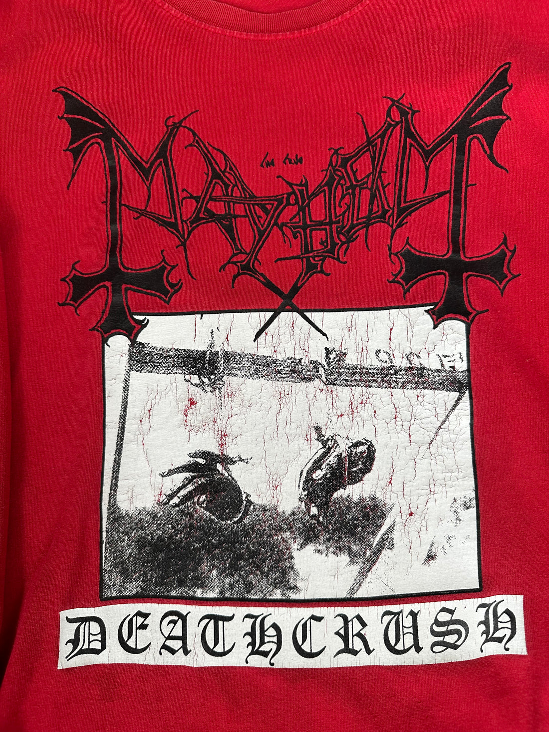 Vintage 2000s Mayhem Deathcrush Longsleeve