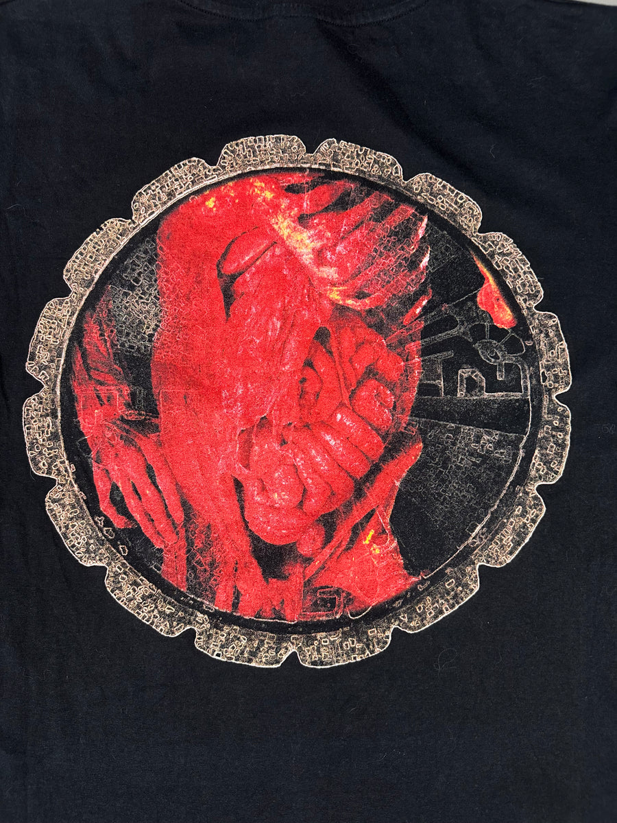 1990年代のヴィンテージ カンニバル・コープス スケルトン Tシャツ