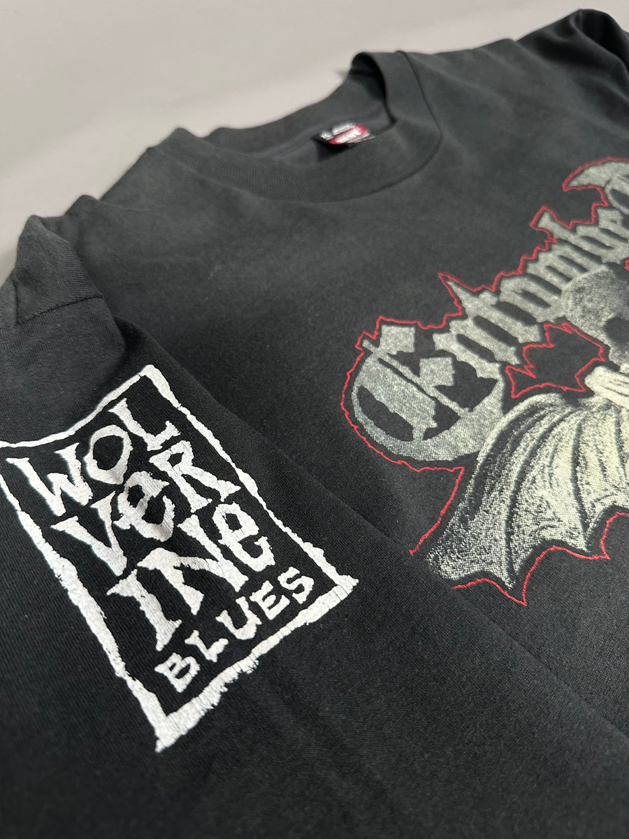 ヴィンテージ 1994 エントゥームド カナダ ツアー ウルヴァリン ブルース ロングスリーブ