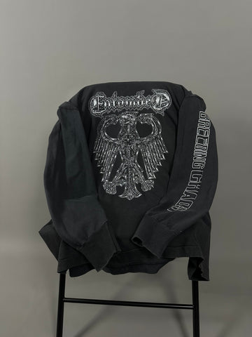 ヴィンテージ 1992 エントゥームド ブリーディング カオス ロングスリーブ