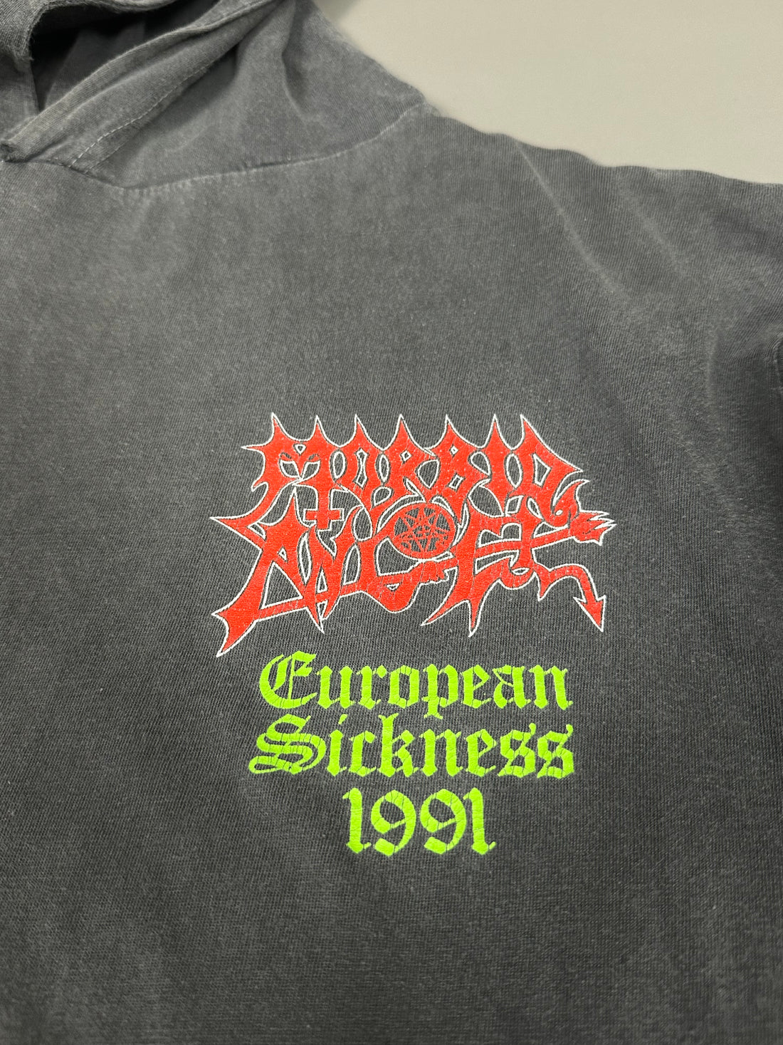 Vintage 1991 Morbid Angel European Sickness Longsleeve