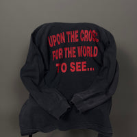 ヴィンテージ 1996 十字架上の死の長袖