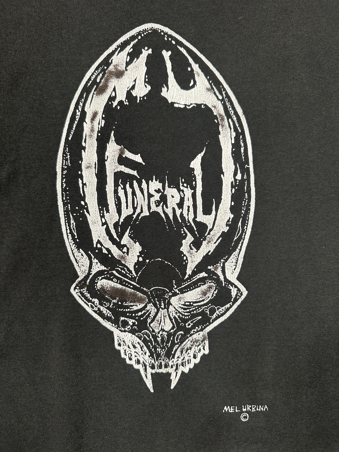1998年ヴィンテージ葬儀Tシャツ