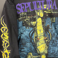 Vintage 1993 Sepultura Chaos A.D. Longsleeve