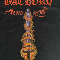 Vintage 1996 Bathory Fire On Ice T-Shirt