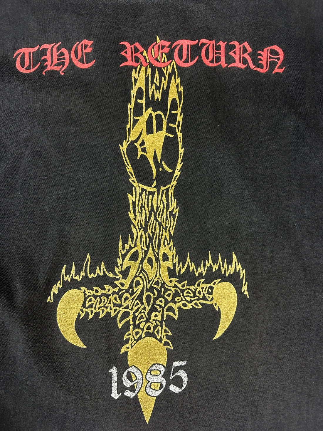 1990年ヴィンテージ バソリー ザ・リターン ノースリーブTシャツ
