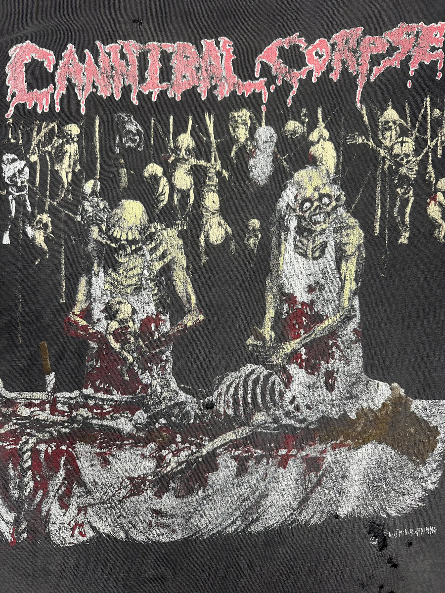 Vintage 1991 Cannibal Corpse Butchered At Birth T-Shirt