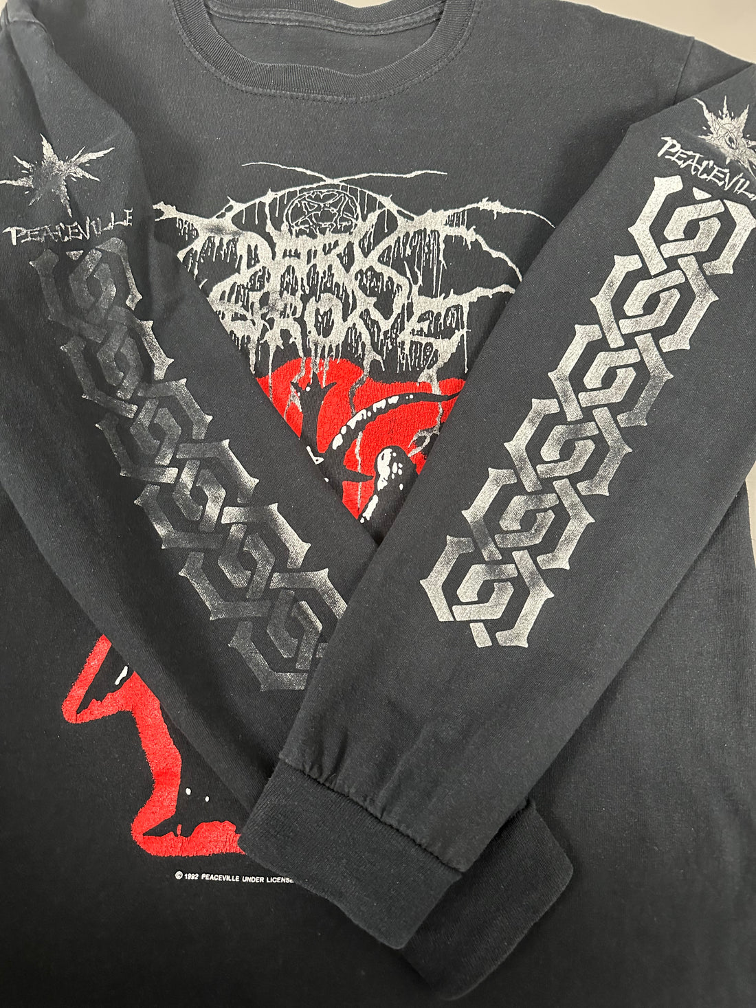 Vintage 2000s Darkthrone Wolfs Among Sheep Longsleeve