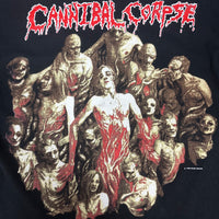 Vintage 1994 Cannibal Corpse Bleeding Easter Festivals T-Shirt