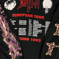 Death 1993 インディビジュアル・ソート・パターン ヴィンテージ ロングスリーブ