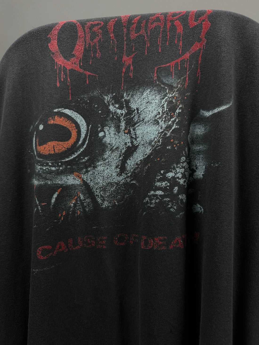 死亡記事 1990年 死因 ヴィンテージTシャツ タンクトップ