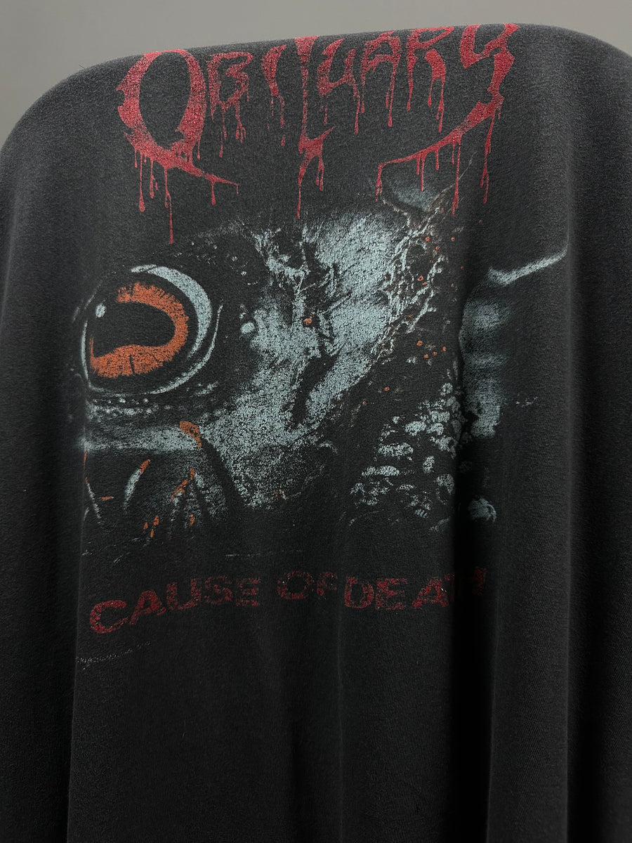 死亡記事 1990年 死因 ヴィンテージTシャツ タンクトップ