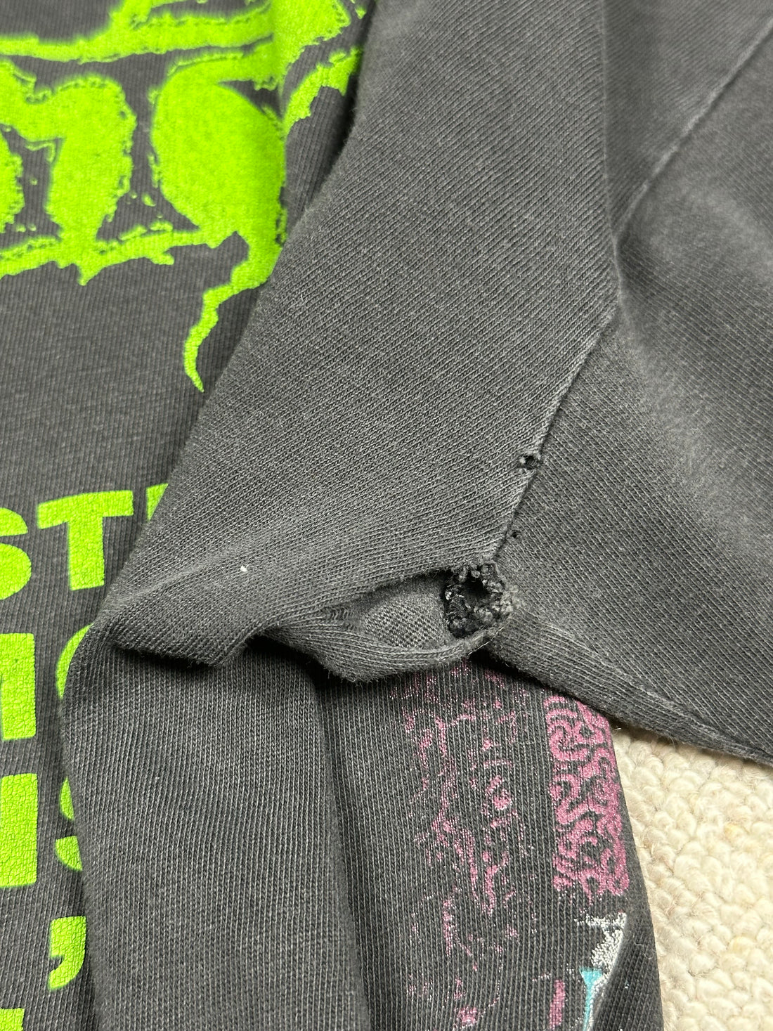 ヴィンテージ 1992 Gorguts ツアー ロングスリーブ