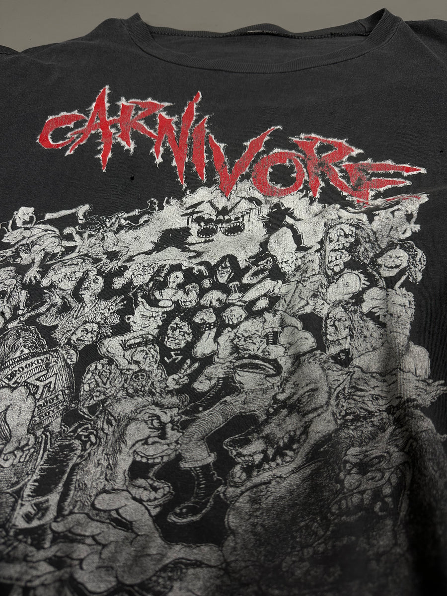 カーニヴォア 1985 デビューアルバム ヴィンテージ Tシャツ
