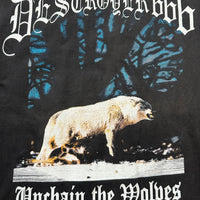 Vintage 1997 Destroyer Unchain The Wolves Longsleeve