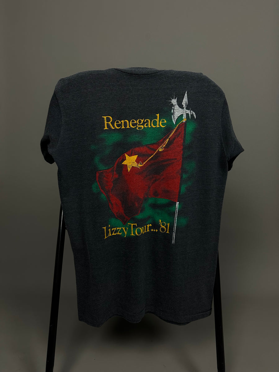 シン・リジィ 1981 レネゲード ヴィンテージ Tシャツ