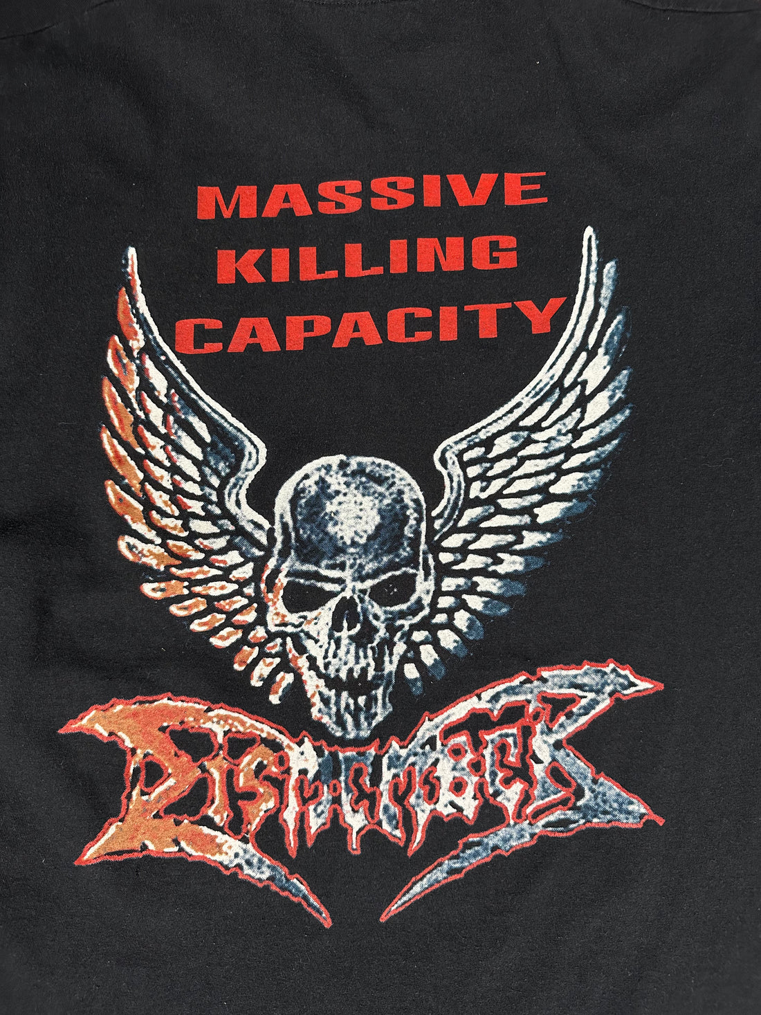 1993年ヴィンテージ ディスメンバー マッシブ キリング キャパシティ Tシャツ
