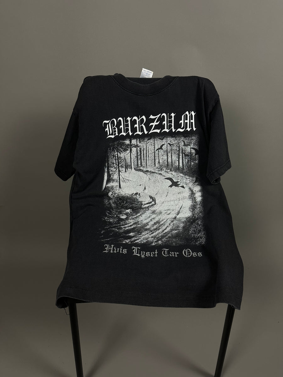 ヴィンテージ 1990 年代 Burzum Hvis Lyset Tar Oss T シャツ