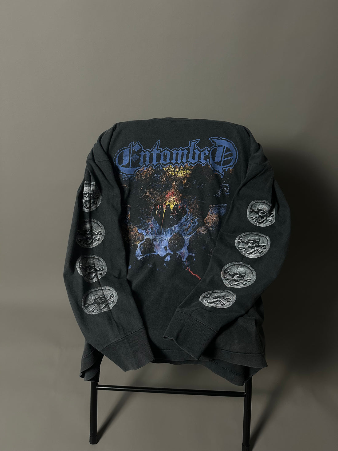 ヴィンテージ 1991 エントゥームド クランデスティン ロングスリーブ