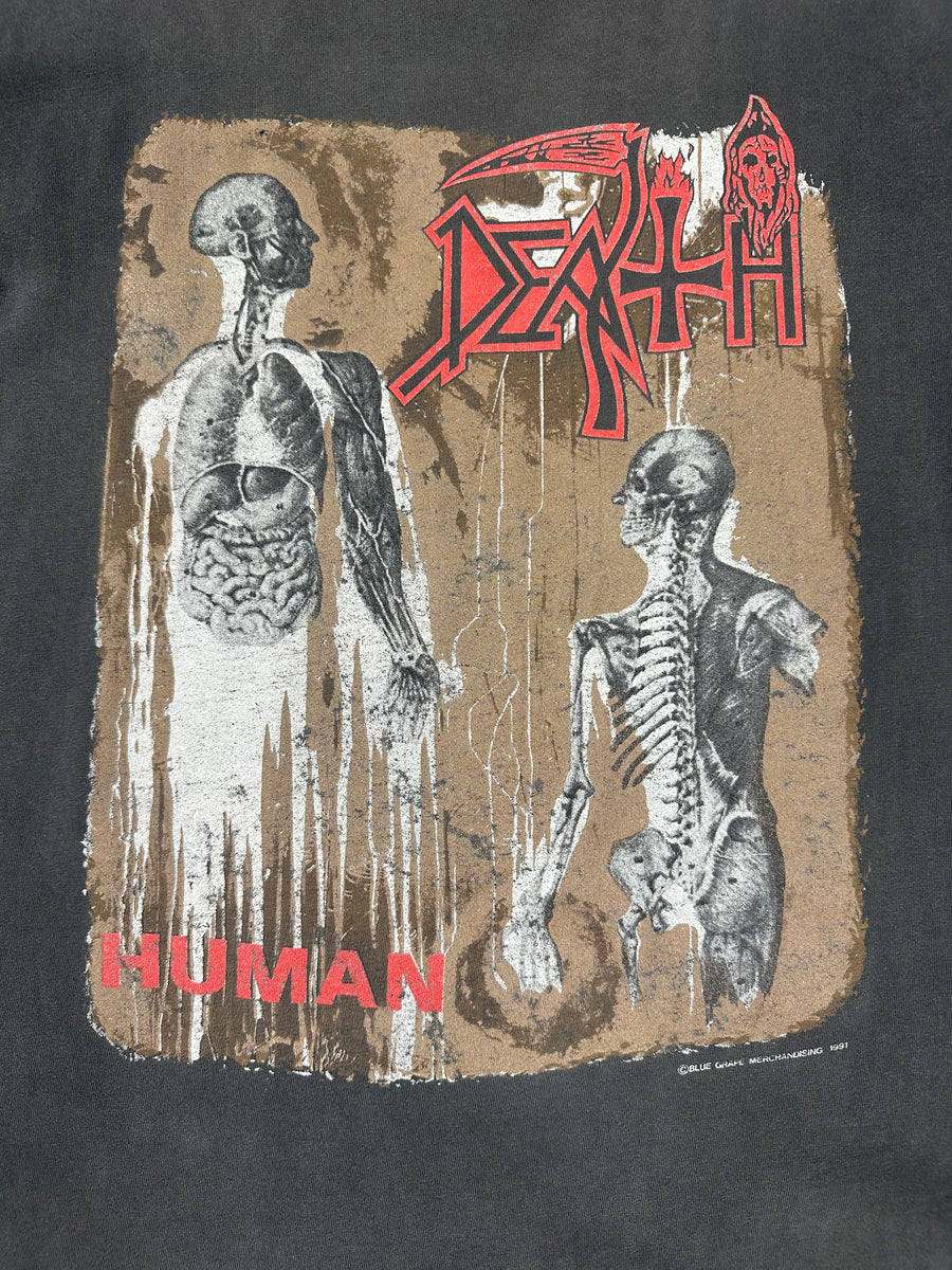 1991年ヴィンテージ デス・ヒューマン Tシャツ