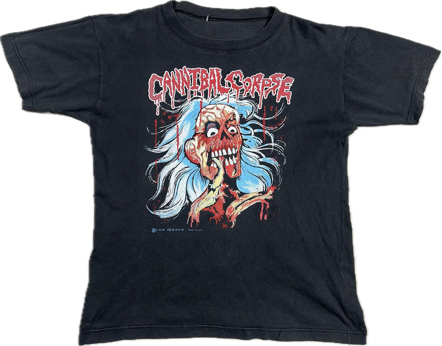 1992年製ヴィンテージ カンニバル・コープス UKバージョン Tシャツ