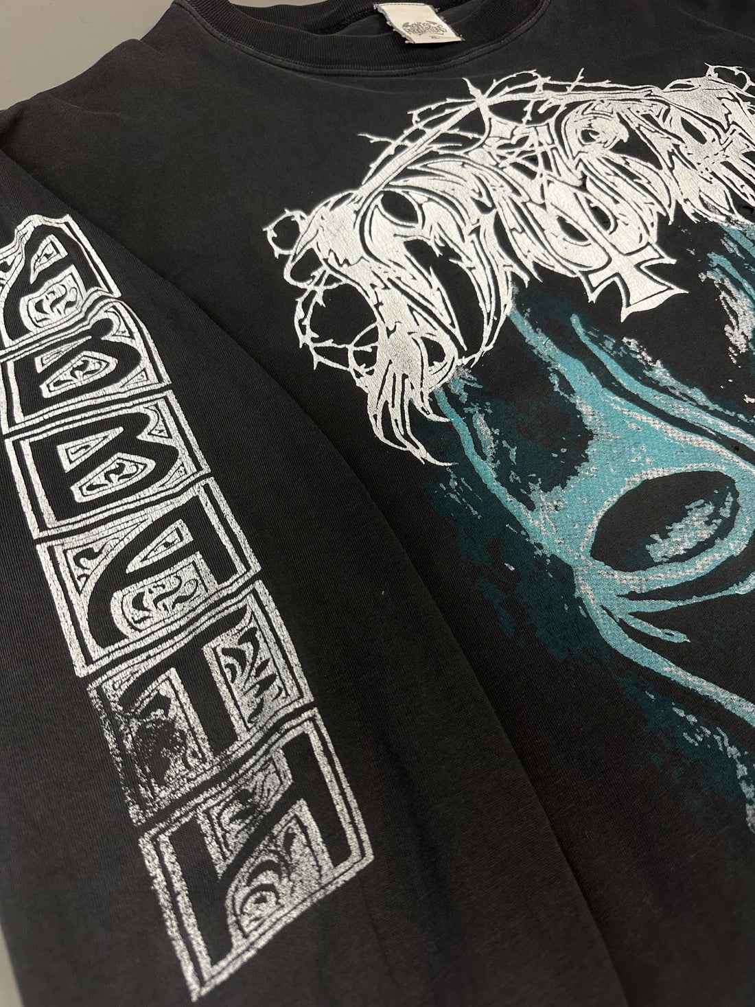 ヴィンテージ 1995 イモータル ブラック メタル ロングスリーブ