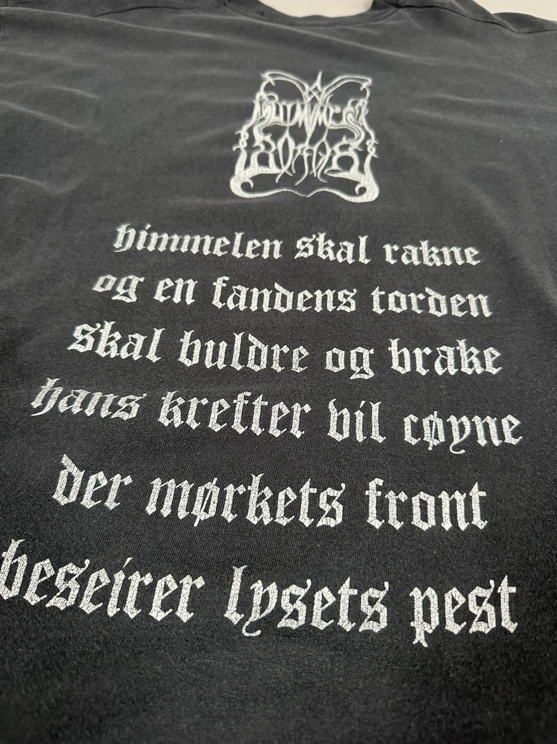 Vintage 1994 Dimmu Borgir For All Tid T-Shirt