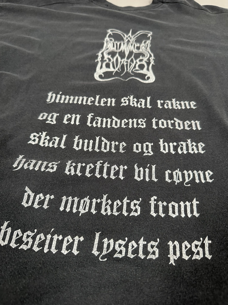 Vintage 1994 Dimmu Borgir For All Tid T-Shirt