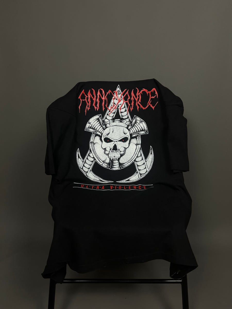 1993年ヴィンテージ アノイアンス ウルトラバイオレンス Tシャツ