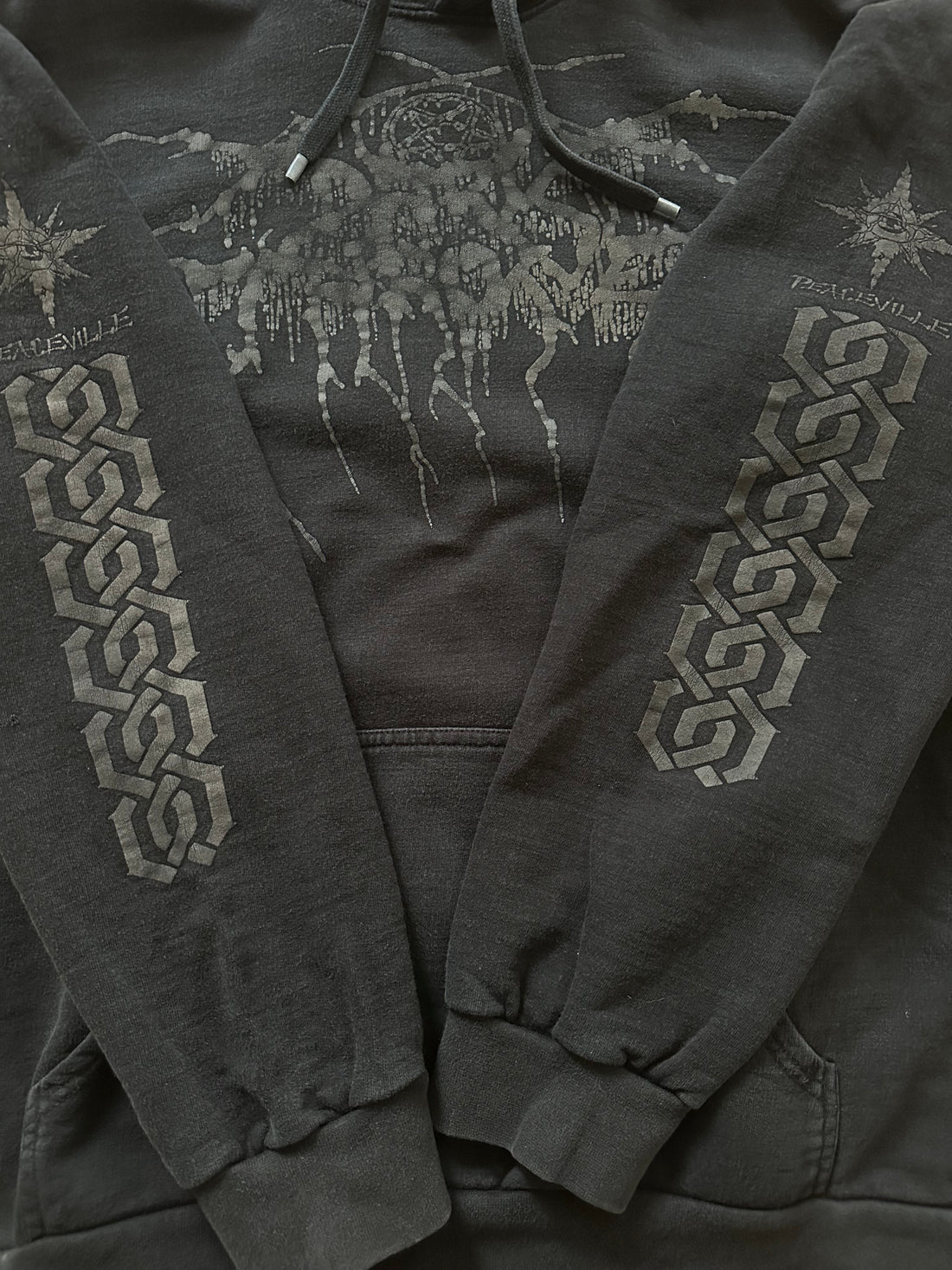 Vintage 1998 Darkthrone True Norwegian Black Metal Hoodie