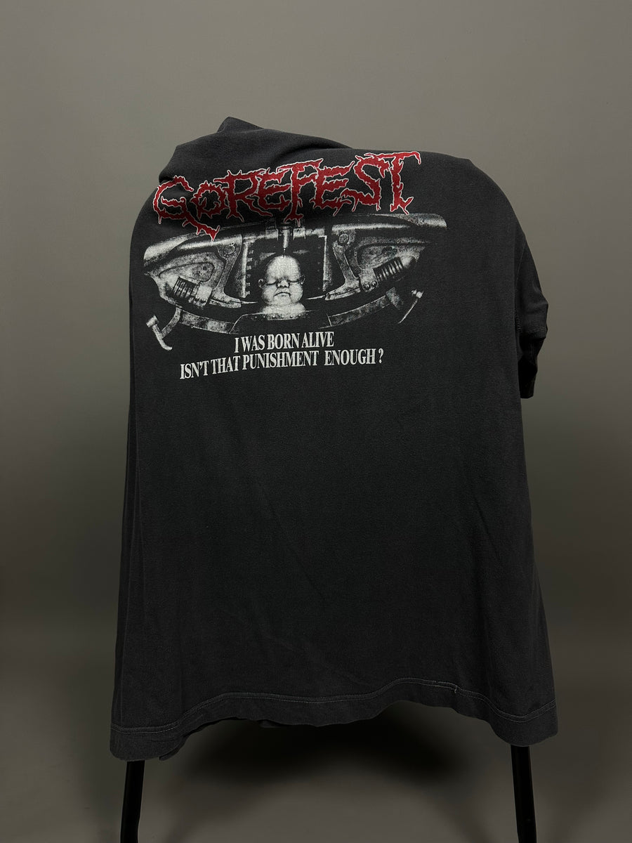 ゴアフェスト 1991 マインドロス ヴィンテージ Tシャツ